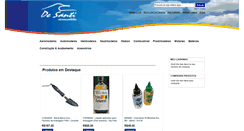 Desktop Screenshot of loja.desantiaero.com.br